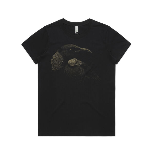 The Tui Bird - Womens Maple Organic Tee Thumbnail