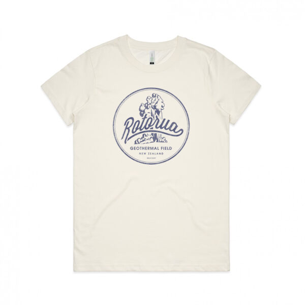 Rotorua Label - Womens Maple Organic Tee Thumbnail