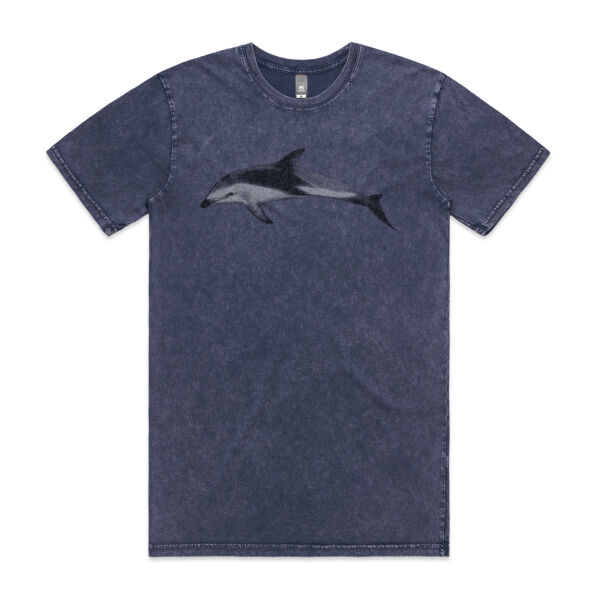 Māui Dolphin T-Shirt - Mens Stone Wash Staple Thumbnail