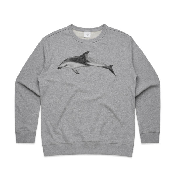 Māui Dolphin - Womens Premium Crew Thumbnail