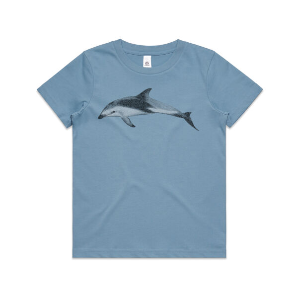 Māui Dolphin T-Shirt - Kids Youth T shirt Thumbnail