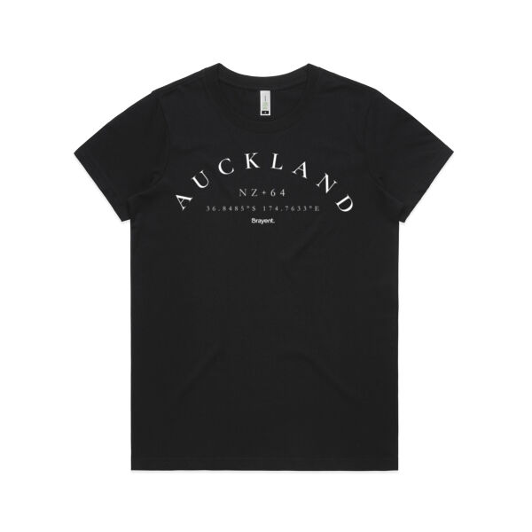 Auckland Lettering - Mens Staple T shirt Thumbnail