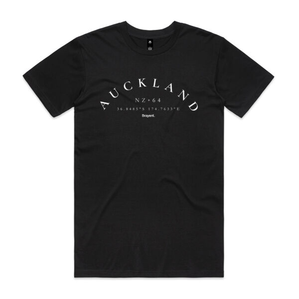 Auckland Lettering - Mens Staple T shirt Thumbnail