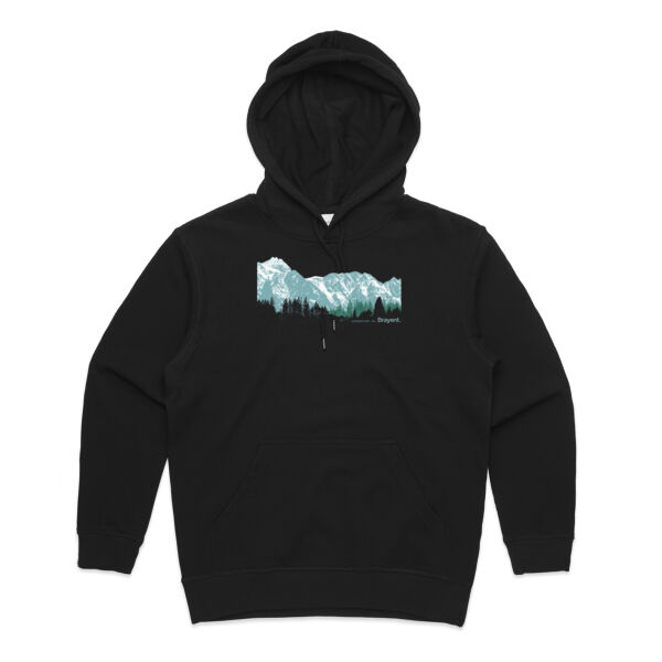 Queenstown Mountains - Womens Premium Hood Thumbnail