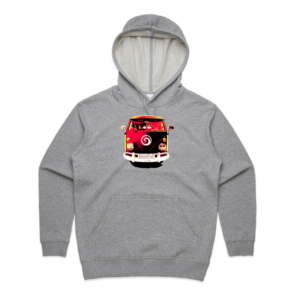 Camper Van T-shirt - Womens Premium Hood Thumbnail