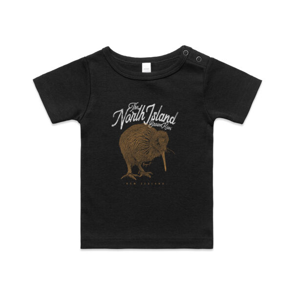 Brown Kiwi  - Kids Wee Tee Thumbnail