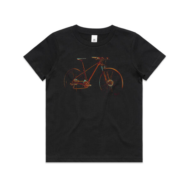 Mountain Bike Colors  - Kids Youth T shirt Thumbnail