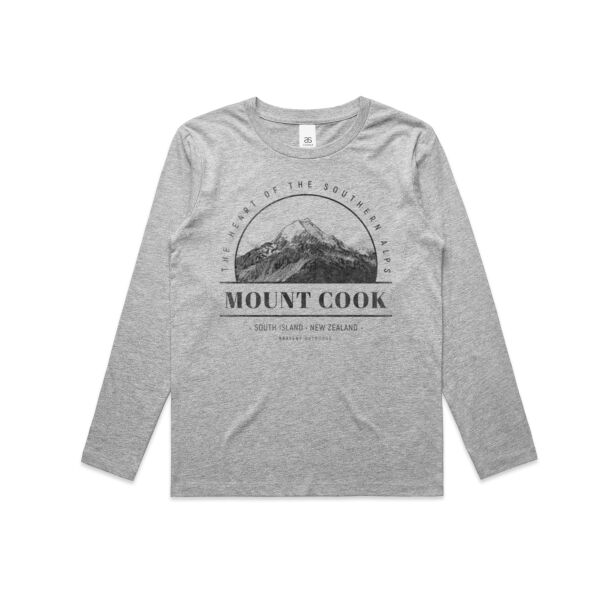 Mount Cook   - Kids Longsleeve Tee Thumbnail