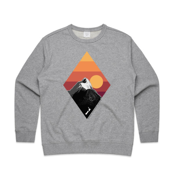 Mitre Peak NZ  - Womens Premium Crew Thumbnail