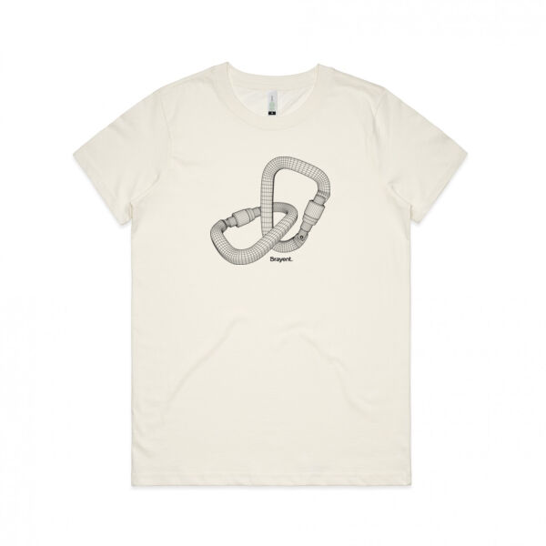 Carabiners - Womens Maple Organic Tee Thumbnail