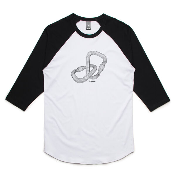 Carabiners - Mens Raglan Tee Thumbnail