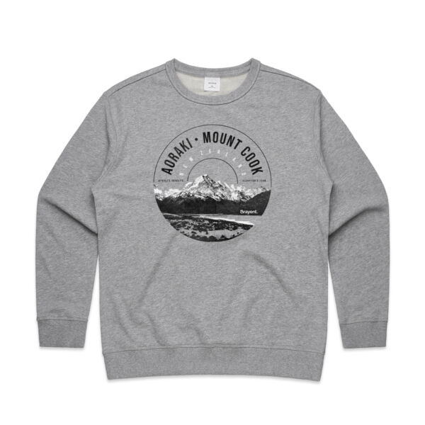 Aoraki Mt. Cook - Womens Premium Crew Thumbnail