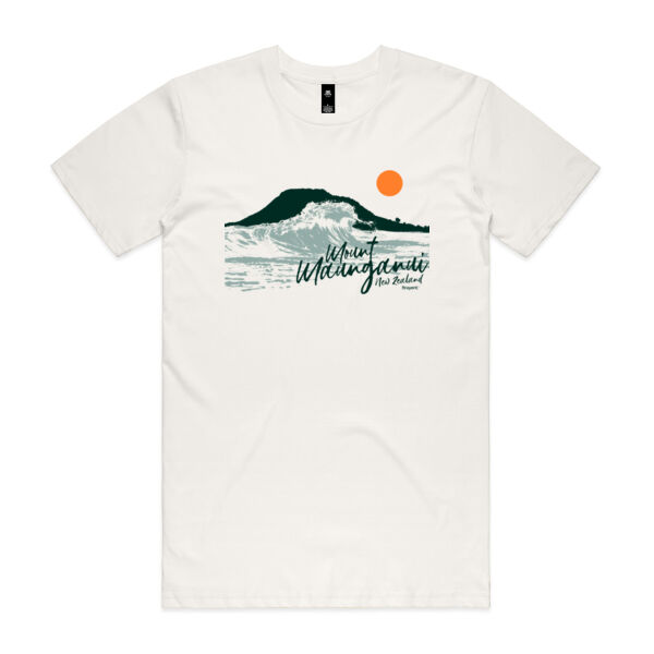 Mt. Maunganui Waves - AS Colour Mens Staple T shirt Thumbnail