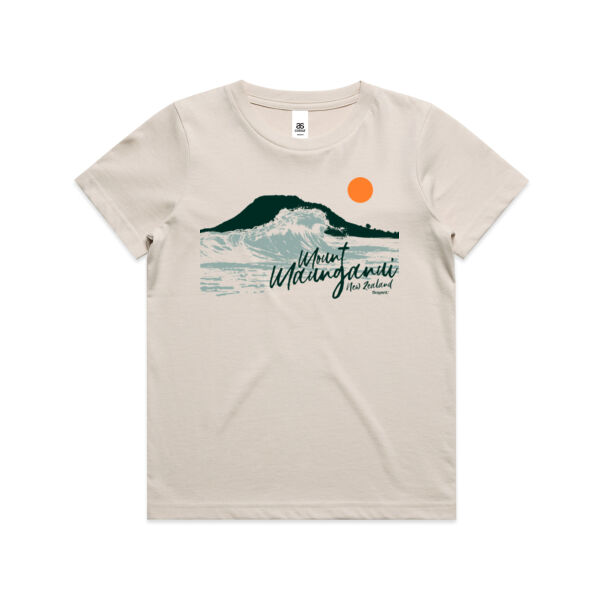 Mt. Maunganui Waves - AS Colour Kids Youth T shirt Thumbnail