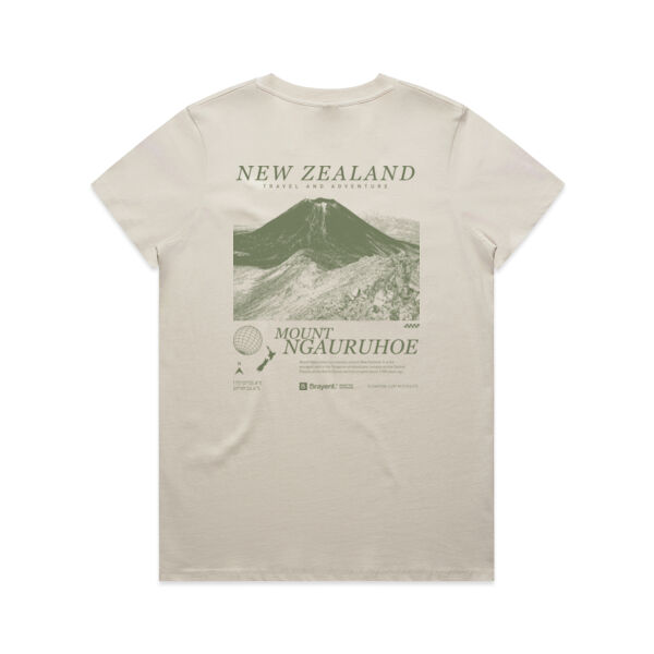 Mt. Ngauruhoe - AS Colour Womens Maple Tee Thumbnail