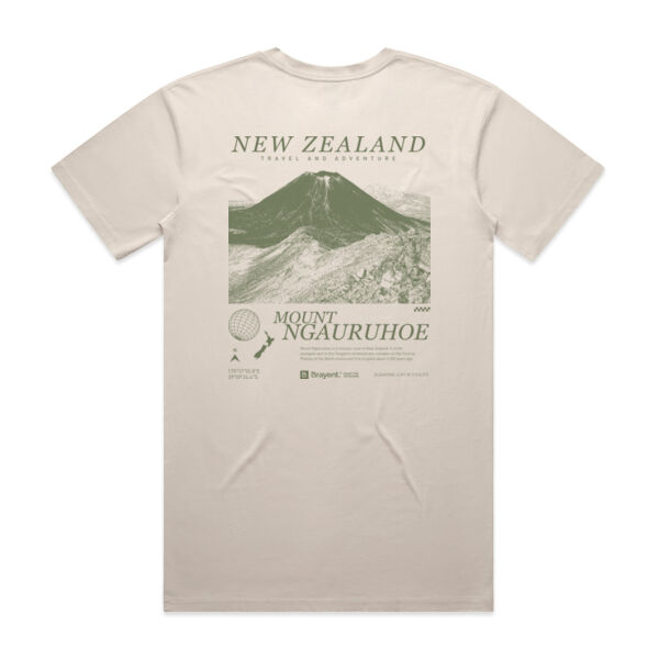 Mt. Ngauruhoe - AS Colour Mens Staple T shirt Thumbnail